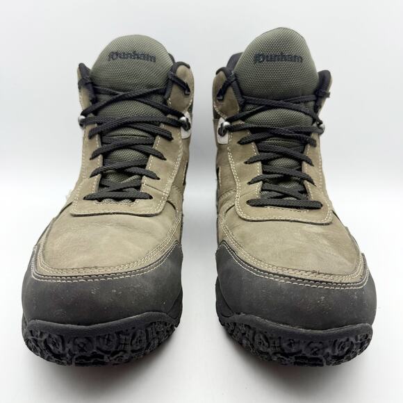 Dunham Mens Cloud Plus Mid II Boots US 13 D EU 47.5 Brown Nubuck Waterproof NIB